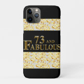 73e verjaardag Case-Mate iPhone case (Achterkant)