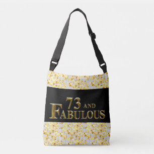 73e verjaardag crossbody tas