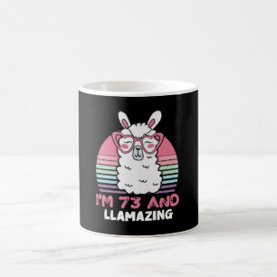73e verjaardag Llamazing Llama 73 jaar oude dag Koffiemok