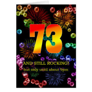 73e verjaardag nog steeds springend