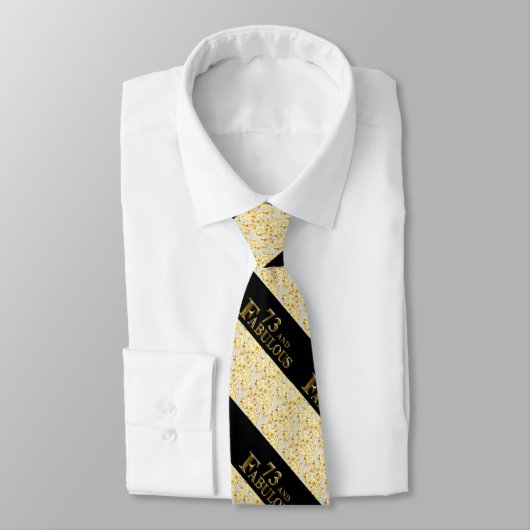 73e verjaardag stropdas (Gebonden)