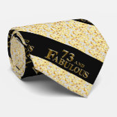 73e verjaardag stropdas (Opgerold)