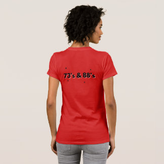 73's en 88's Ham-radio T-shirt