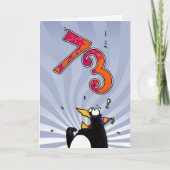 73ste Verjaardag - de Kaart van de Verrassing van (Voorkant)