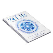 741 Hz Solfeggio Frequentie Notitieboek – Intuïtie (Rechterzijde)