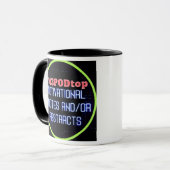 743PODtop Zazzle Store Mok (Voorkant links)