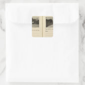 74649 Kinderhaak Vierkante Sticker (Tas)