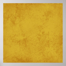 7471 MUSTARD YELLOW TEXTURE GRUNGE SJABLONEN DIGIT POSTER