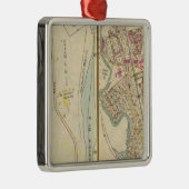 7475 East Chester, Bronxville Metalen Ornament (Rechts)