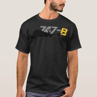 747 8 Jumbo Jet T-shirt