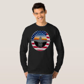 747 Jumbo Jet Aviation Plane Spotting T-shirt (Voorkant volledig)