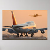 747 LUCHTVAARTMAATSCHAPPIJ POSTER (Voorkant)