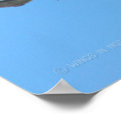 747 LUCHTVAARTMAATSCHAPPIJ POSTER (Hoek)