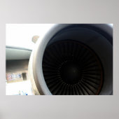 747 Motor Poster (Voorkant)