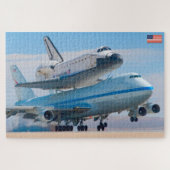 747 RUIMTE SHUTTLE CARRIER VLIEGTUIG (20 x 30 INCH Legpuzzel (Horizontaal)
