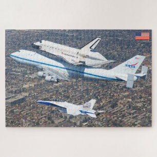 747 RUIMTE SHUTTLE CARRIER VLIEGTUIG (20 x 30 INCH Legpuzzel