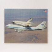 747 SPACE SHUTTLE CARRIER VLIEGTUIG (16x20 inch) Legpuzzel (Horizontaal)