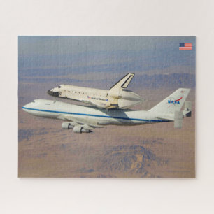 747 SPACE SHUTTLE CARRIER VLIEGTUIG (16x20 inch) Legpuzzel