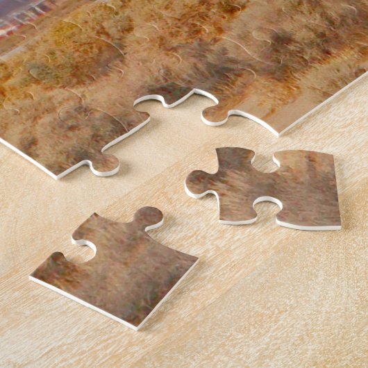 747 SPACE SHUTTLE CARRIER VLIEGTUIG (16x20 inch) Legpuzzel (Zijkant)