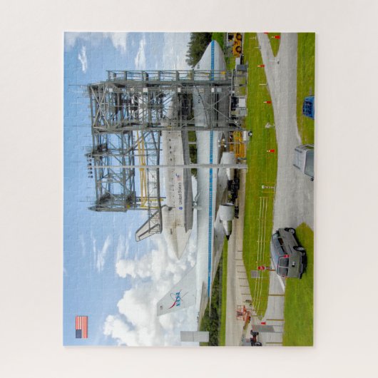 747 SPACE SHUTTLE CARRIER VLIEGTUIG (16x20 inch) Legpuzzel (Verticaal)