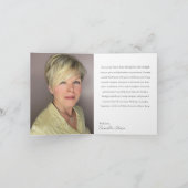 74 & Fabulous Orchid Photo Birthday Greeting Card Kaart (Binnen)