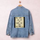74 Leeftijd glans Denim Jacket (Hangar)