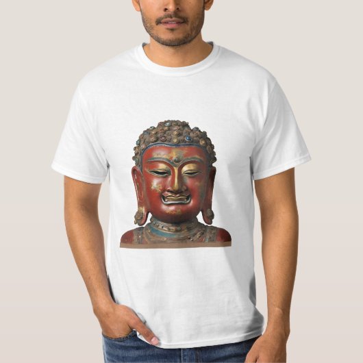 74 Palden Lhamo - Boeddhistisch Shaman Masker T-sh T-shirt (Voorkant)