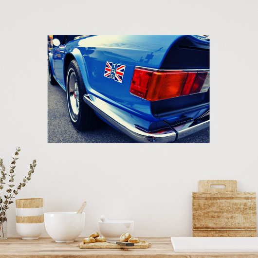 "74 TR6 POSTER (Keuken)