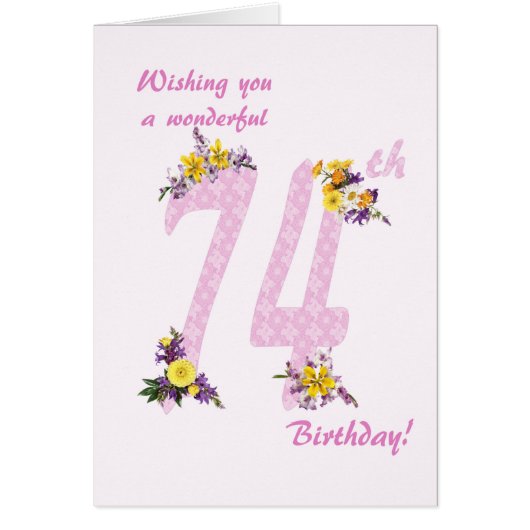 74e bloem Verdroogde aantallen (Voorkant)