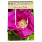 74e Jubileum bewerkbaar Medium Cadeauzakje (Achterkant)