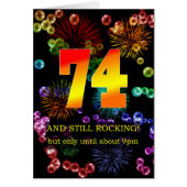 74e verjaardag nog steeds in opstand (Voorkant)