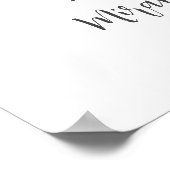 74e verjaardag nummer 74 aangepaste fotocollage poster (Hoek)