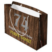 74ste verjaardag: Country Western geïnspireerd uit Groot Cadeauzakje (Achterkant Gekanteld)