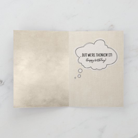 74th Birthday Humor Young Boys With Baseball Bats  Kaart (Binnen)