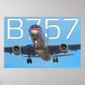 757 LUCHTVAARTMAATSCHAPPIJ POSTER (Voorkant)