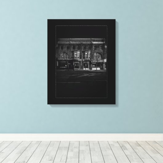 758 - 766 Koningin St E 3 met grens Canvas Afdruk (Insitu (Houten vloer))