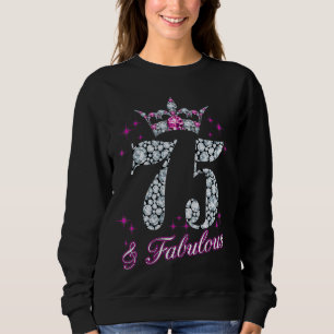 75 and Fabulous 1949 75th Birthday Funny Trui