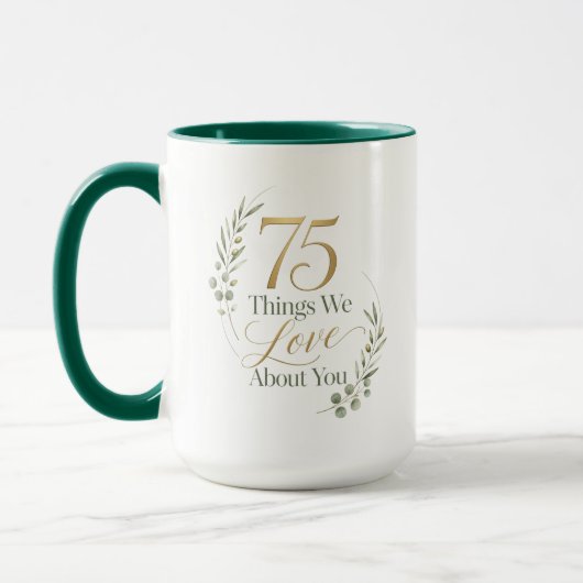 75 Dingen Die We Leuk Vinden Aan Moeder Mok (Links)