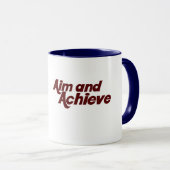 75: Doel en doel bereiken Mok (Voorkant rechts)