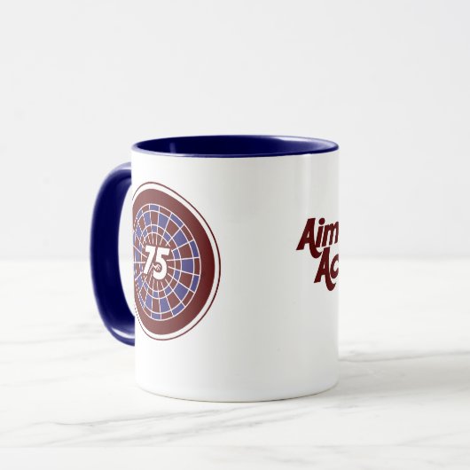 75: Doel en doel bereiken Mok (Voorkant links)