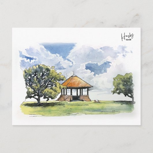 75: Federaal park Briefkaart (Voorkant)