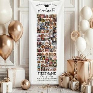 75 Foto Collage Afstuderen Modern Minimaal Wit Spandoek
