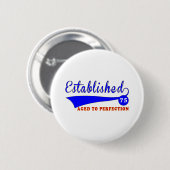 75 Gezonde verjaardag Ronde Button 5,7 Cm (Voorkant /achterkant)