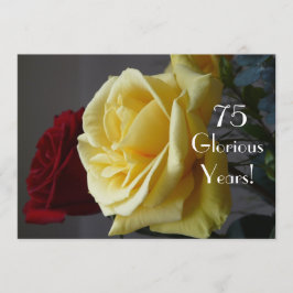 75 GloriousYears!-Birthday/Two Roos-with Quote Kaart