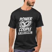 75 jaar Comic Super Power Couple 75e Jubileum T-shirt (Voorkant)