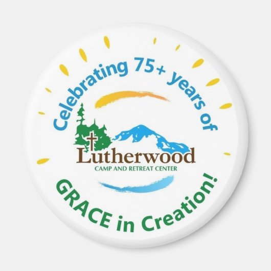 75+ jaar magneet (Voorkant)