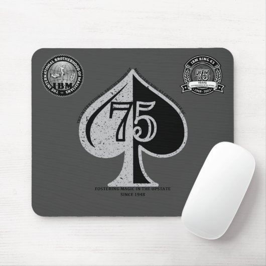 75 jaar Mousepad Muismat (Met muis)