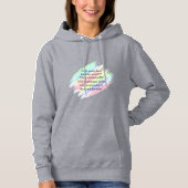 75 jaar of ouder hoodie (Voorkant)