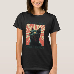75 Jaar Oud Cadeau Vintage 1950 Kat Liefhebber 75s T-shirt