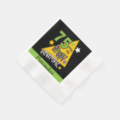 75 jaar oud feestdier - 75e verjaardag servetten (Hoek)